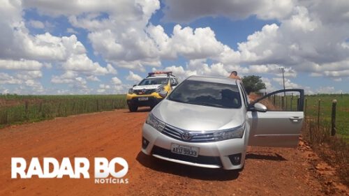 Terra Roxa – Polícia Militar recupera veículo roubado em Guaíra