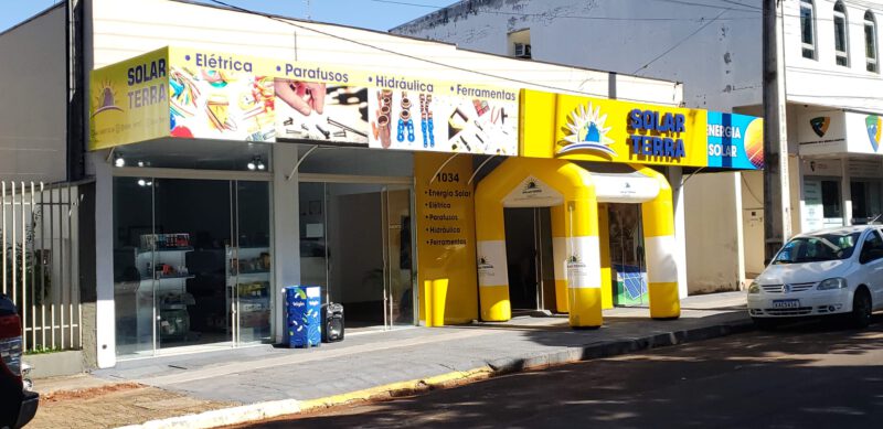 Terra Roxa –  Solar Terra está em novo endereço, uma loja mais ampla e completa para melhor lhe atender