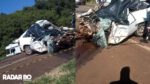Acidentes – Batida frontal entre carro e caminhão na BR 369 deixa um morto