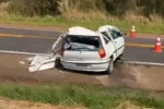 Acidente – Caminhão e carro batem e deixa uma pessoa morta na BR 277