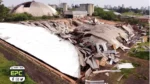 Cascavel – Tornado destrói barracões e derruba árvores
