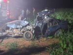 Terra Roxa – Grave acidente deixa homem preso às ferragens