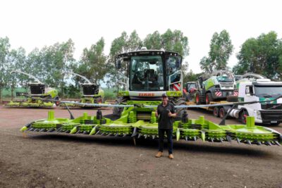 Destaque – Produtor compra décima colhedora Claas