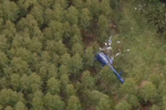 Caieiras – Piloto e criança sobrevivem após queda de helicóptero, 4 pessoas estavam na aeronave