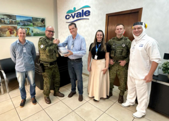 C.Vale realiza doação à equipe K9 do BPFron