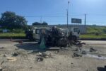 Umuarama – Grave acidente entre caminhão e ambulância deixa vítima fatal na PR-323