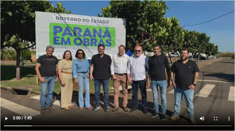 Terra Roxa – Deputados Matheus Vermelho e Vermelho visitam Terra Roxa e anunciam novos investimentos para o município (vídeos)
