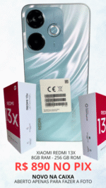 Classificados – Xiaomi Redmi 13X – R$ 890